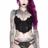 Fang Lace Bustier 2 Fang Lace Bustier -Kreepsville Sales FANG LACE BUSTIER B