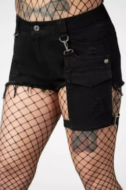 Fury Road Denim Garter Shorts 12 Fury Road Denim Garter Shorts -Kreepsville Sales FURY ROAD DENIM GARTER SHORTS W C x1600copy