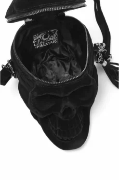 Grave Digger Skull Handbag [VELVET] -Kreepsville Sales GRAVEDIGGER VELVET HANDBAG G 1024x1024 c061f040 c937 47f7 b9c6 5ecea5f2d2d9