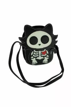 Dead Cat Shoulder Bag -Kreepsville Sales Goth Cat Purse