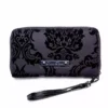 Black Damask Wallet -Kreepsville Sales Goth Wallet