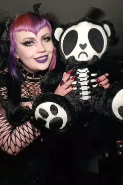 Grumpy Bones Bear -Kreepsville Sales Gothic Aesthetic inspiration
