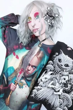 Alice In Murderland Bag [Multiple Styles Available] -Kreepsville Sales Gothic Shopping Bag