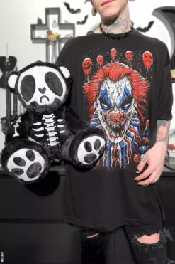 Grumpy Bones Bear -Kreepsville Sales Gothic Teddy Bear Toy