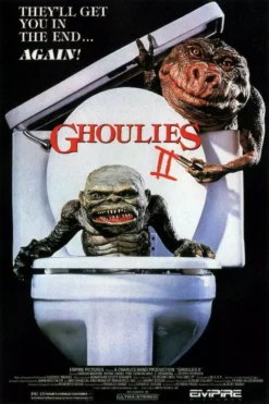 TRICK OR TREAT STUDIOS Ghoulies II: Fish Ghoulie Movie Prop -Kreepsville Sales Gremlins Poster