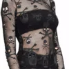 Skull Sorcerer Top -Kreepsville Sales Grunge Goth Top