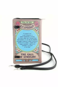 The Call Of Cthulhu Book Clutch Bag -Kreepsville Sales HP Lovecraft Gift