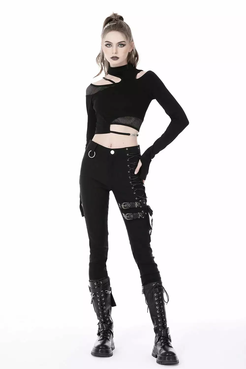 Grunge Core High Waisted Pants 6 Grunge Core High Waisted Pants - Image 4