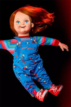TRICK OR TREAT STUDIOS Good Guy Plush Chucky Doll 17 TRICK OR TREAT STUDIOS Good Guy Plush Chucky Doll -Kreepsville Sales Horror Fan Gift
