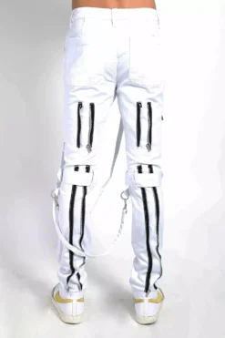 Tripp Asylum White Bondage Pants 13 Tripp Asylum White Bondage Pants -Kreepsville Sales IS267M WHITE B