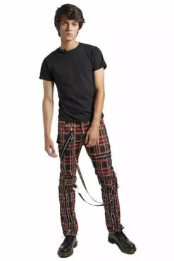Tripp NYC Bondage Pants [Black Plaid] -Kreepsville Sales IS267MP BLKPLD FL 1903x f7a5b17f 5ab1 41a5 937a 0fa391249352