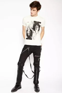 Tripp Strap Zipper Bondage Pants [Black] -Kreepsville Sales IS267M BLK FL 1622x 0fff1cec 5d55 4157 b0eb d1f330efa780