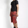 Tripp Punk Shorts [Red Plaid] -Kreepsville Sales IS3095P REDPLD FL 1000xcopy