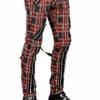 Tripp Mens Bondage Punk Pants [Black Plaid] -Kreepsville Sales IS674MP BLKPLD S