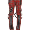 Tripp Mens Punk Bondage Pants [Red Plaid] -Kreepsville Sales IS674MP REDPLD F 1622x 51b19b06 bc1a 41ef 9eff bce5596537be