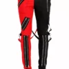 Tripp NYC Split Leg Bondage Pants [Black/Red] -Kreepsville Sales IS675M BLKRED F