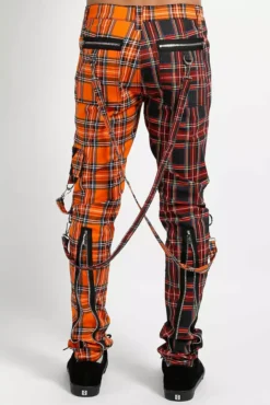 Tripp NYC Madness Pants [Black/Orange Plaid] -Kreepsville Sales IS675MP BLACKORANGEPLD B 1000x 780abf92 fd33 453b b39d 6c931d4b3adb