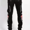 Tripp NYC Skull Bondage Pants [Black/Red Skulls] -Kreepsville Sales IS7118M BLKRED F 1000x af10a050 7b30 4f0f a637 d64aa797a8b2