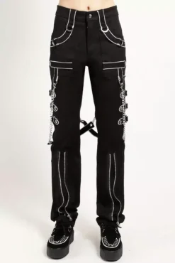 Tripp NYC Punk Parade Pants [Black/White] -Kreepsville Sales IS7120 BLKWHT F 1000x a224241d c8f3 4e66 a619 42143d2a1616