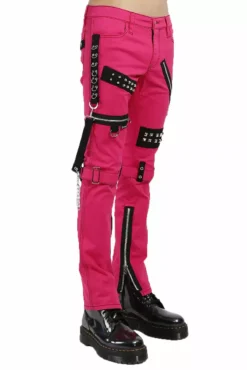 Tripp Studded Bondage Pants [Pink] -Kreepsville Sales IS7329M PINK S 1000x 3ca913c6 ba11 45de be59 b9567d5ebac7