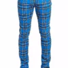 Tripp Rocker Jeans [Blue Plaid] -Kreepsville Sales IS7374P PRT F