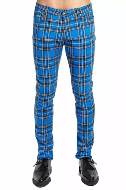 Tripp Rocker Jeans [Blue Plaid]