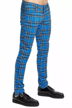 Tripp Rocker Jeans [Blue Plaid] -Kreepsville Sales IS7374P PRT S