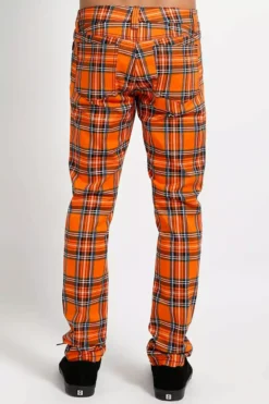 Tripp NYC Rocker Jeans [Orange Plaid] -Kreepsville Sales IS7374P ORGPLD B 1000x 1f7df88d 18a2 47ff 9da8 3ae03d707cc1