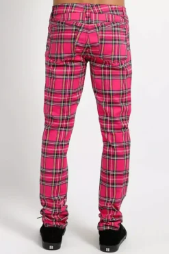 Tripp NYC Rocker Jeans [Pink Plaid] -Kreepsville Sales IS7374P PINKPLD B 1000x 16b6c69a f8c3 4f14 86c3 80d0124cbe16