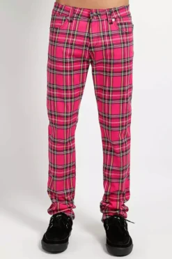 Tripp NYC Rocker Jeans [Pink Plaid]