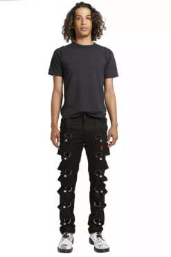 Tripp NYC Matrix Pants -Kreepsville Sales IS7622M BLK FL scaled 1