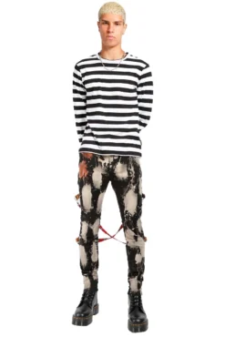 Tripp NYC Bleach Chaos Pants -Kreepsville Sales IS7797B BlKBLEACH FULL 1 1000x d18ced0f 62f3 4da4 b197 d071fd6ef106