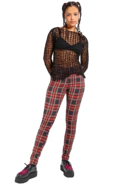 Tripp NYC High Waist T-Back Jean [Black Plaid] -Kreepsville Sales IS9260P BLKPLD FULL 1000x 376c539f e868 4305 a210 e4b1f7624f3b