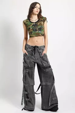 Tripp NYC Denim X Strap Pants [BLACK DENIM] -Kreepsville Sales JM7144M FULL 2 1000x 263bacd3 5be4 4b66 899e 9e5c48e08a62