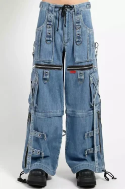 Tripp NYC Denim X Strap Pants [Light Blue] -Kreepsville Sales JM7144 LIGHTINDIGO F 1000x f5659cea c833 44a4 b467 dcd53d4acc17