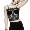 Lore Lace Crop Top -Kreepsville Sales Lace Tank Top