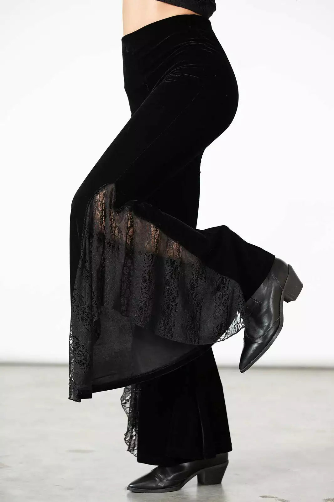 Mahina Velvet Bell Bottoms 5 Mahina Velvet Bell Bottoms - Image 3