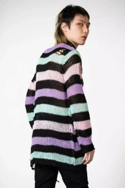 Pastel Punk Knit Sweater -Kreepsville Sales PASTEL PUNK KNIT SWEATER M 4 x1600copy