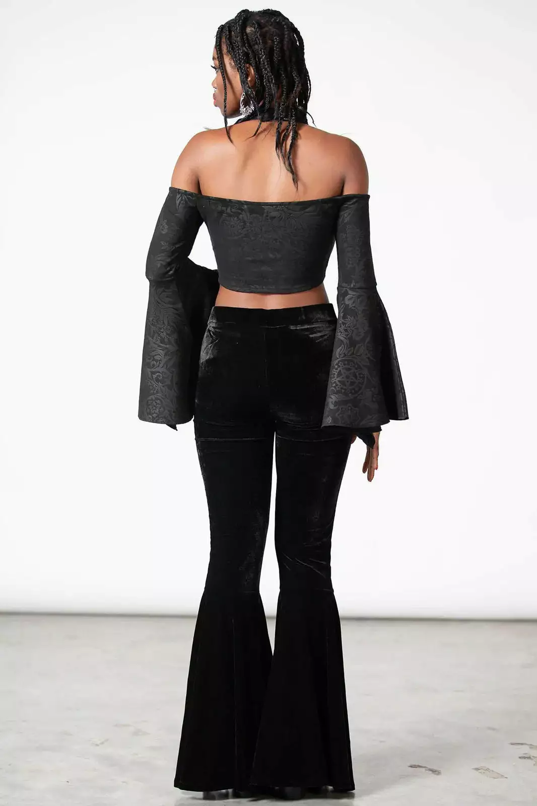 Periwinkle Halter Crop Top 6 Periwinkle Halter Crop Top - Image 4