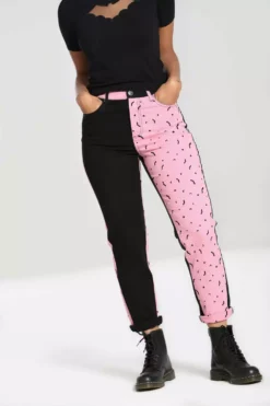 Duo Bat Jeans [PINK]