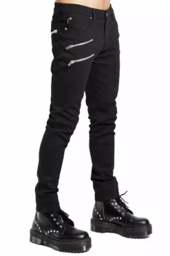 Tripp NYC Biker Jeans -Kreepsville Sales SD7388M BLK S