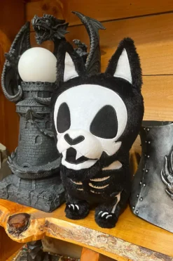 Barky Bones Plush Toy -Kreepsville Sales Skeleton Dog Toy