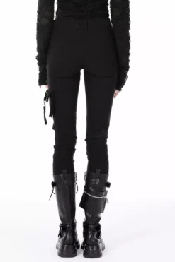 Grunge Core High Waisted Pants 11 Grunge Core High Waisted Pants -Kreepsville Sales Street Goth Skinny Jeans