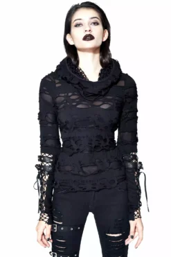 Hooded Scavenger Top -Kreepsville Sales TT096 03