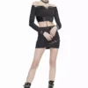 Dark & Deadly Crop Top 1 Dark & Deadly Crop Top -Kreepsville Sales TT144 4