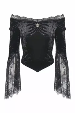 Wednesday Off The Shoulder Top -Kreepsville Sales TW305 000 1024x1024 2x 92159e7e 2875 496f ac5a 03bcde12ffc9