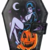 Elvira Coffin Wallet Pumpkin Pin-up -Kreepsville Sales WCEPP