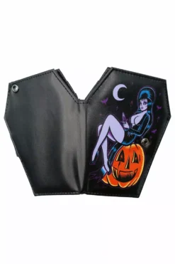 Elvira Coffin Wallet Pumpkin Pin-up -Kreepsville Sales WCEPP 3