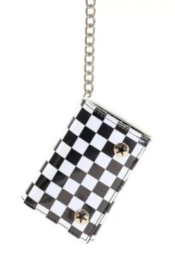 Checkerboard Chain Wallet -Kreepsville Sales WCK102WT 1 1024x b6832b15 a481 4abd a231 42b31818477f