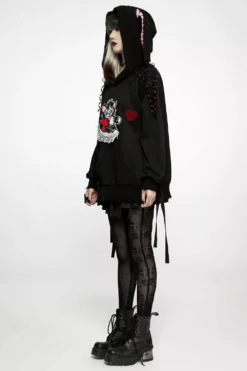 Snakes And Skulls Split Leg Mesh Leggings 11 Snakes And Skulls Split Leg Mesh Leggings -Kreepsville Sales WK 521DDF 03